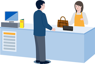 店頭買取のイメージ