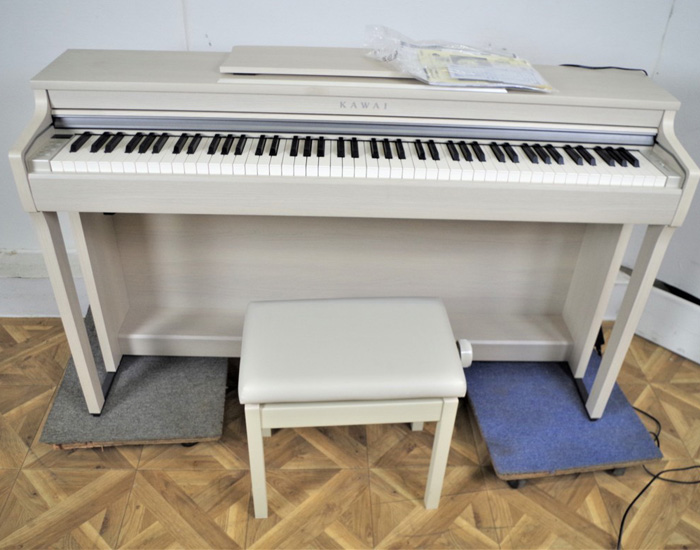展示品級 KAWAI カワイ電子ピアノ CN27A ホワイト 木目調 デジタル 