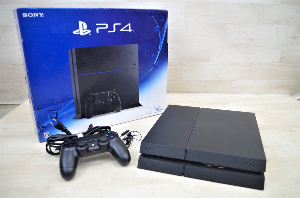 PlayStation4 PS4 本体 CUH-1200A ジェットブラック プレステ 初期化済みのお買取をさせていただきました。 | 出張