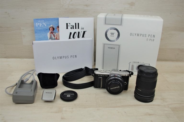 OLYMPUS - ミラーレス一眼 Olympus pen e-pl8 望遠レンズ付きの+