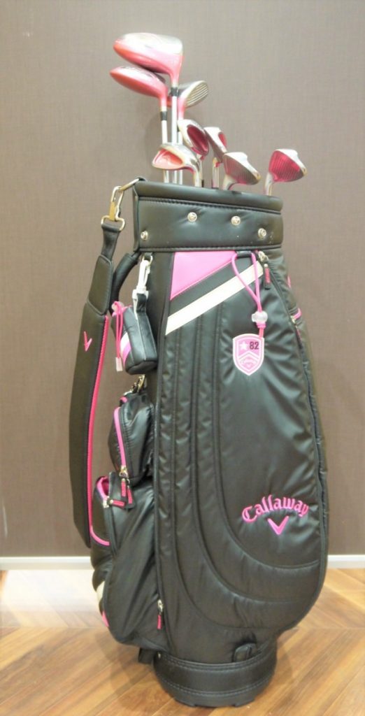ミズノ MIZUNO efil Flex:L 8本セット レディース 女性用 ハーフセット ゴルフクラブ&Callaway キャディバッグ付き