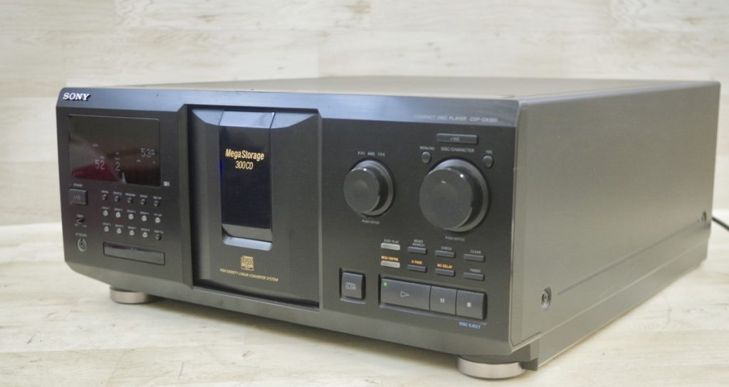 ソニー  CDP-CX350コンパクトディスク プレーヤーオーディオ機器
