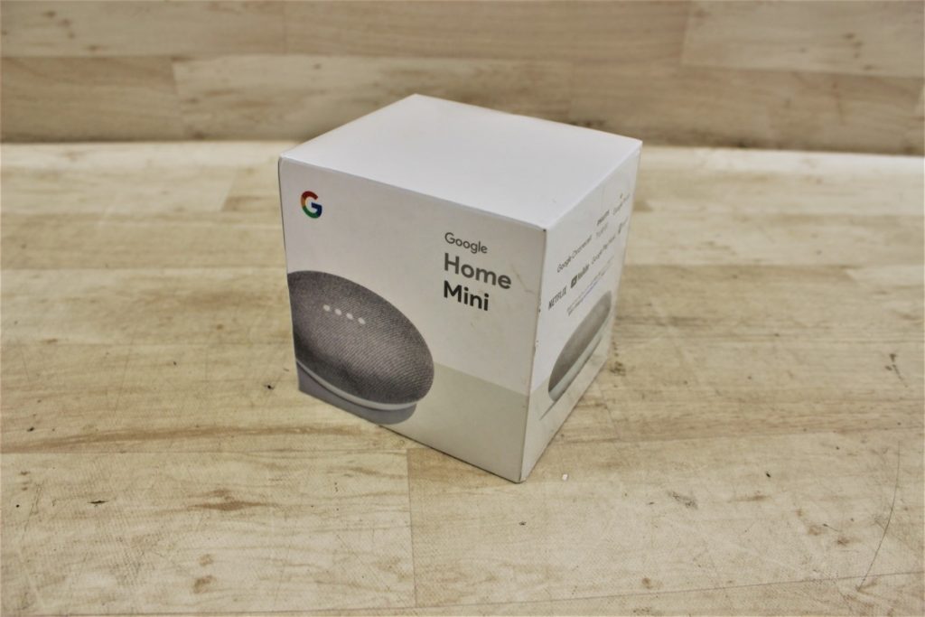未開封品 Google Home Mini チョーク グーグルホームミニ スマート