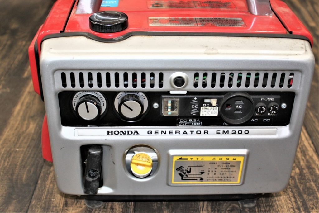 HONDA ホンダ発電機 EM300 ポータブル発電機 動作未確認のお買取をさせ 