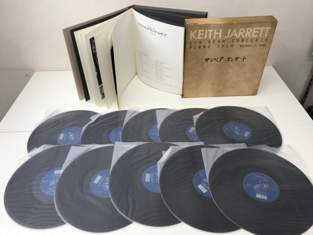 名盤ボックス】KEITH JARRETT SUN BEAR CONCERTS LP 10枚組 キース
