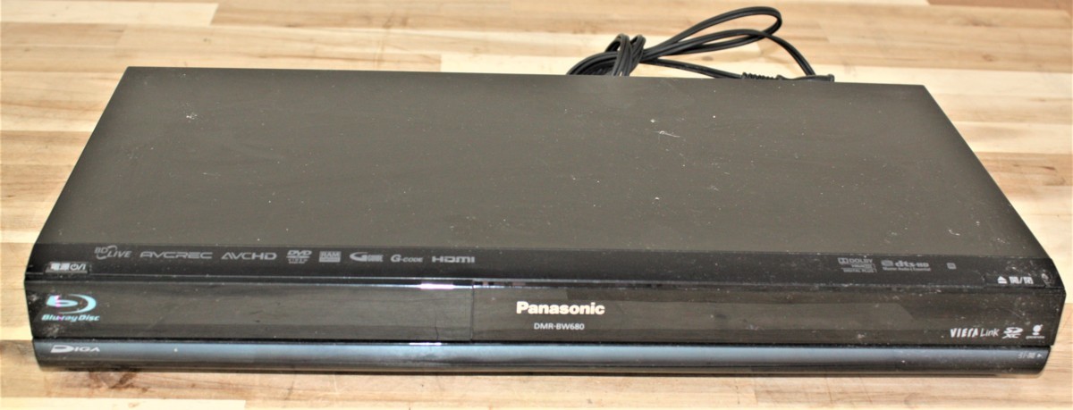 Panasonic ブルーレイレコーダー DMR-BW680 通電確認済のお買取をさせていただきました。 | 出張買取なら錬金堂