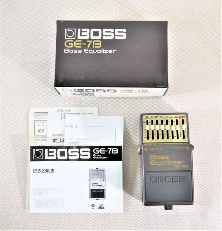 1987日本製ヴィンテージBOSSイコライザーGE-7 特価 ボスエフェクター+