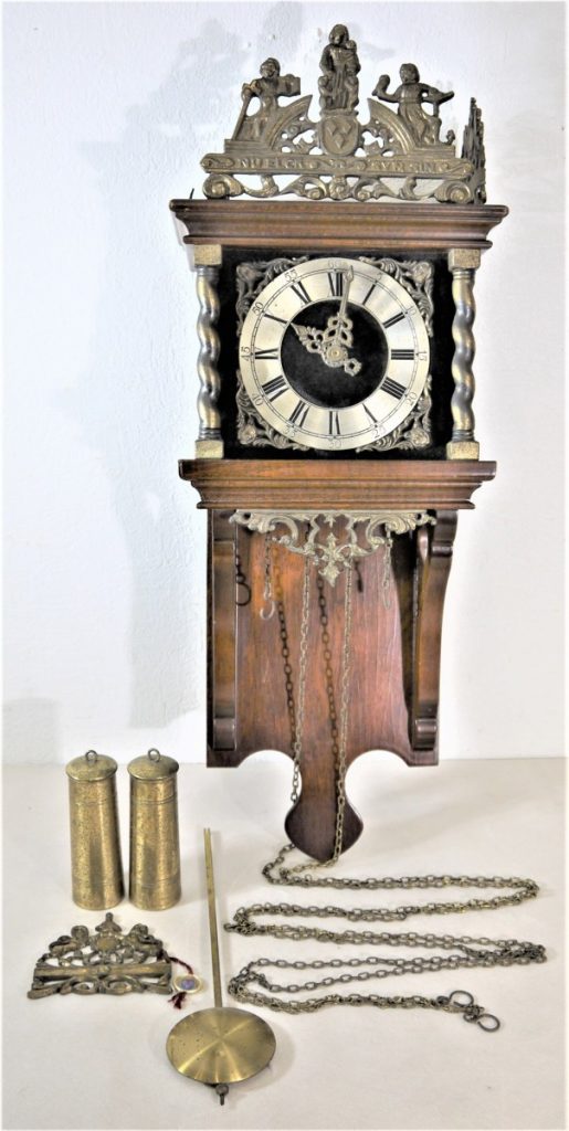 WUBA Warmink ウーバ ワルミンク オランダ製 掛時計 機械式 振り子時計 