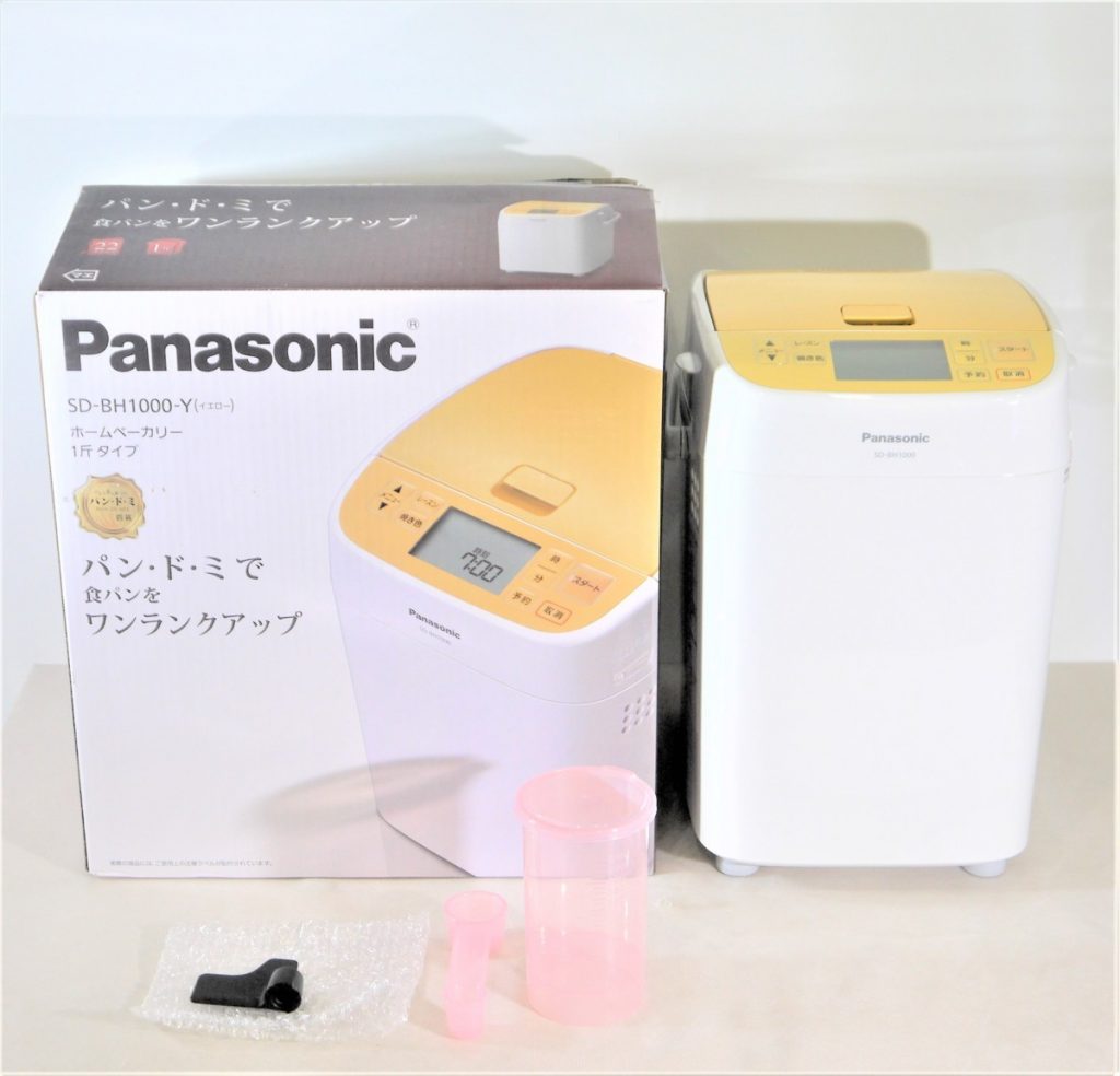 2015年製 Panasonic パナソニック ホームベーカリー SD- BH1000-Y 1斤