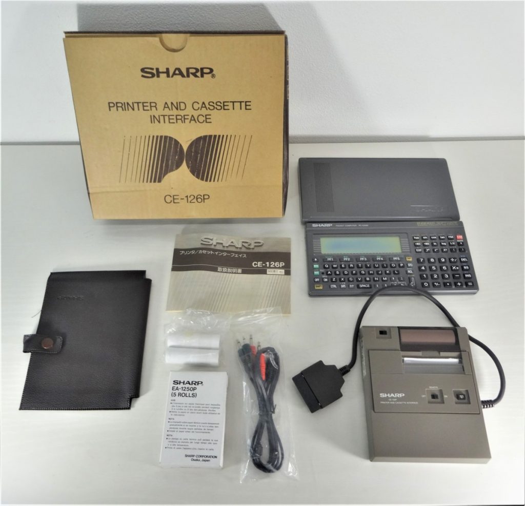 シャープ ポケットコンピュータ PC-E500 ポケコン用プリンタ CE-126Pのお買取をさせていただきました。 | 出張買取なら錬金堂