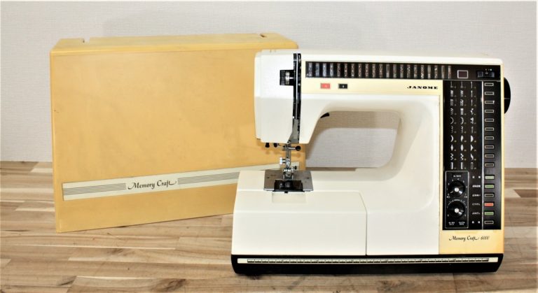 JANOME ジャノメ Memory Craft 6000 ミシン 本体 コンピューターミシン メモリークラフトのお買取をさせていただきました