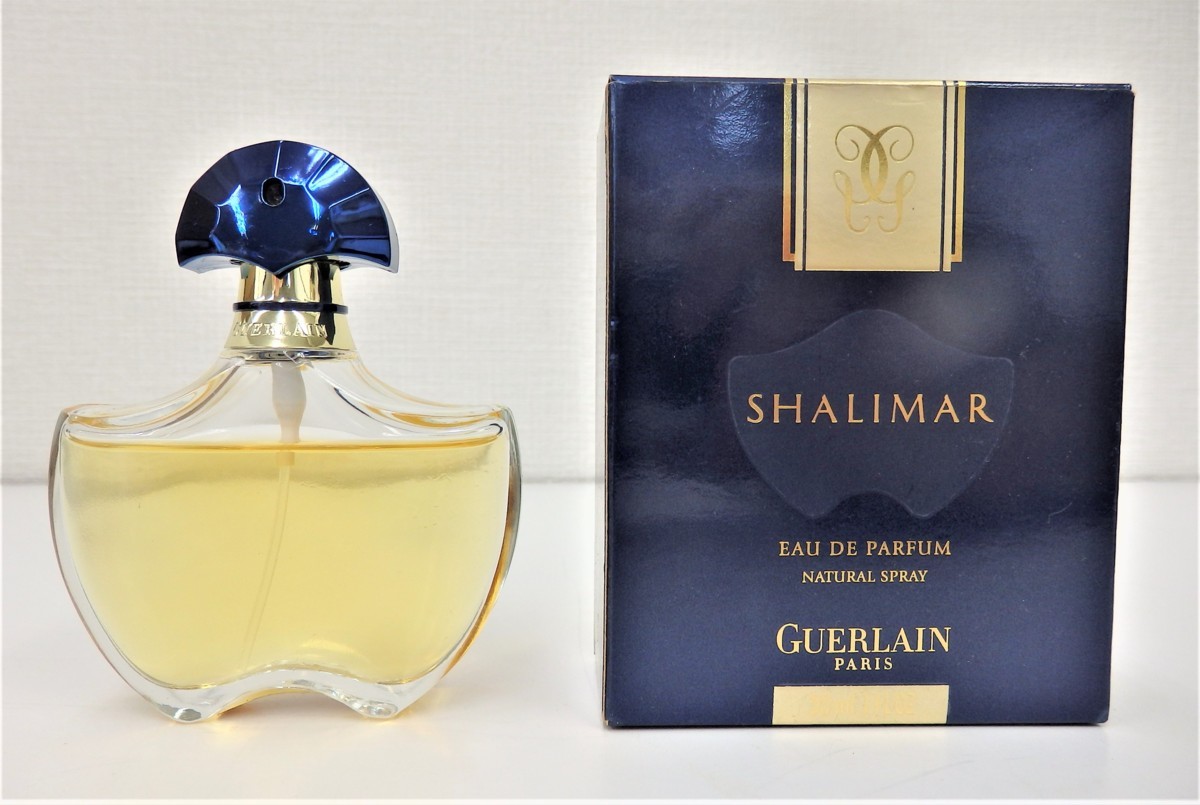 GUERLAN ゲラン SHALIMAR シャリマー 30ml 香水 箱、説明書付きのお買取をさせていただきました。 | 出張買取なら錬金堂