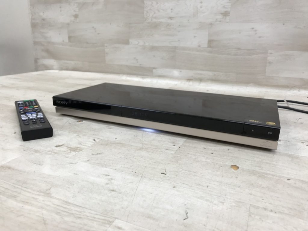 SONY BDZ-ZW550 ブルーレイディスク DVDレコーダー 500GB 2018年製 ソニーのお買取をさせていただきました。 | 出張