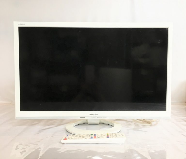SHARP 液晶カラーテレビ AQUOS LC-24K30-W - テレビ/映像機器