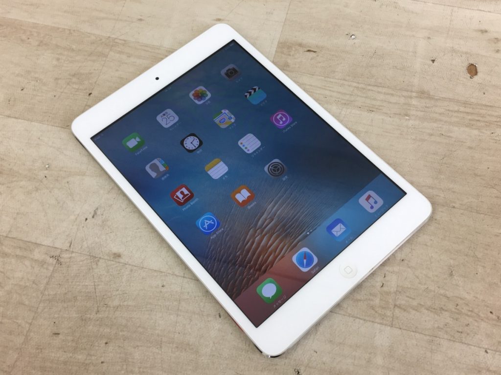 スマホ【画面美麗】iPad mini 初代 シルバー 16GB