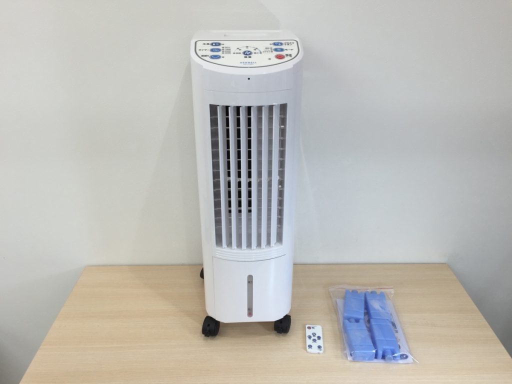 ASUWELL 抗菌 プラズマ イオン 冷風扇 ASU-018MA 冷風扇 - 冷暖房/空調