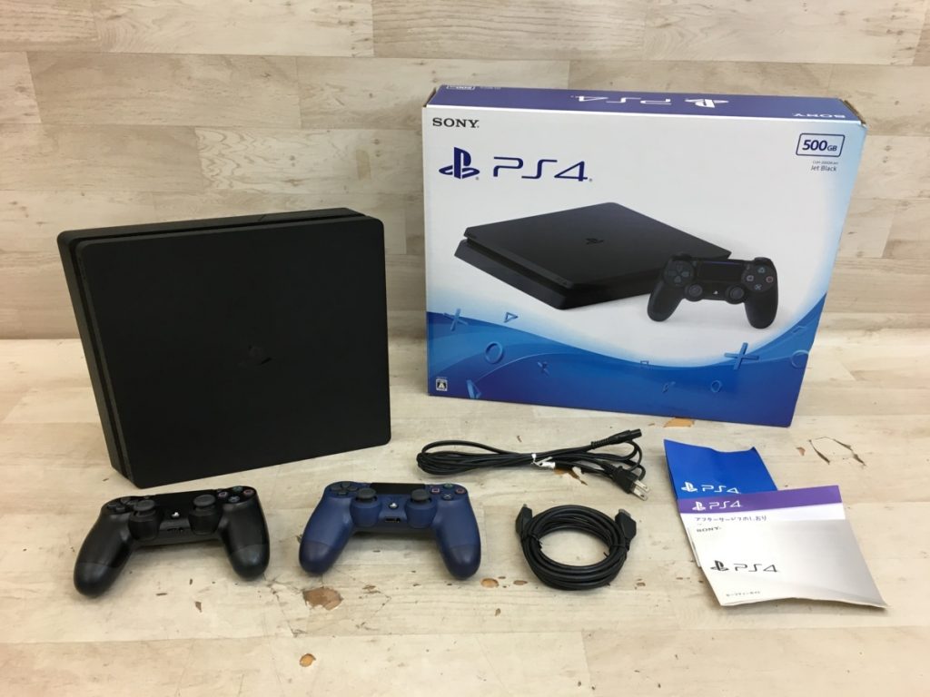 PlayStation4 CUH-2000A B01 500GB Jet Black ワイヤレス ...