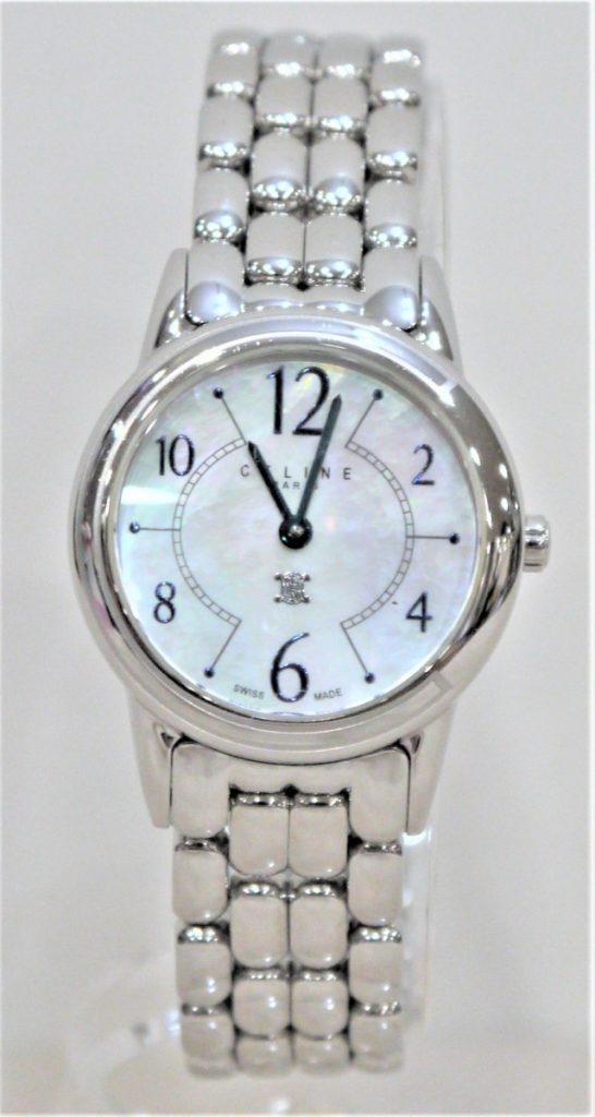 世界ブランド電池交換済美麗レディースウォッチ女性用腕時計CELINEセリーヌ2553