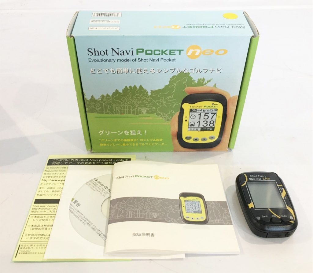 正規逆輸入品 ショットナビ Shot Navi Pocket neo