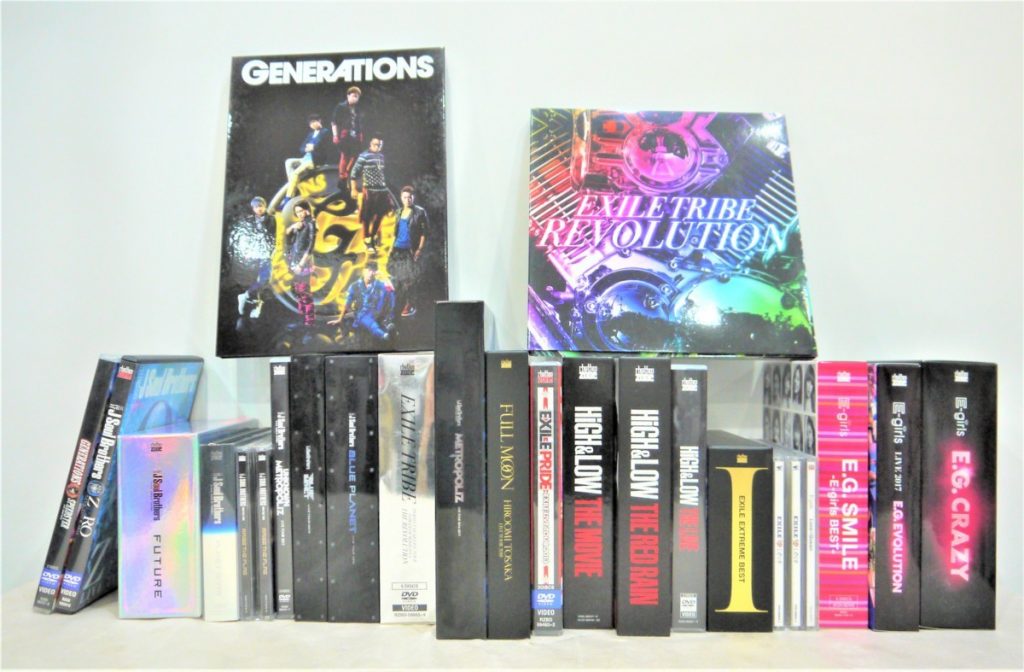【特別送料無料！】CDGENERATIONS/EXILE/三代目JSB/E-girls DVD・CD まとめ売り セットのお