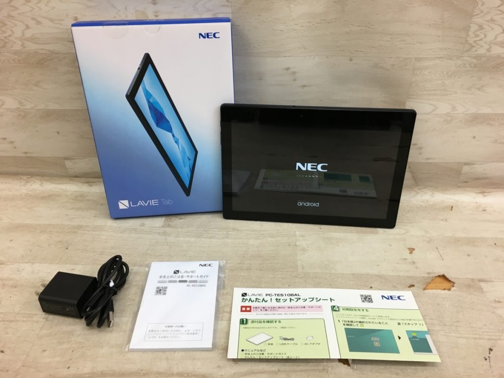 NEC LAVIE Tab PC-TE510BAL ネイビーブルー 初期化済み 16GB 10.1 ...