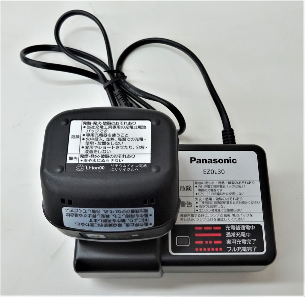 Panasonic パナソニック 10.8Vリチウムイオン電池パック EZ0L30 +