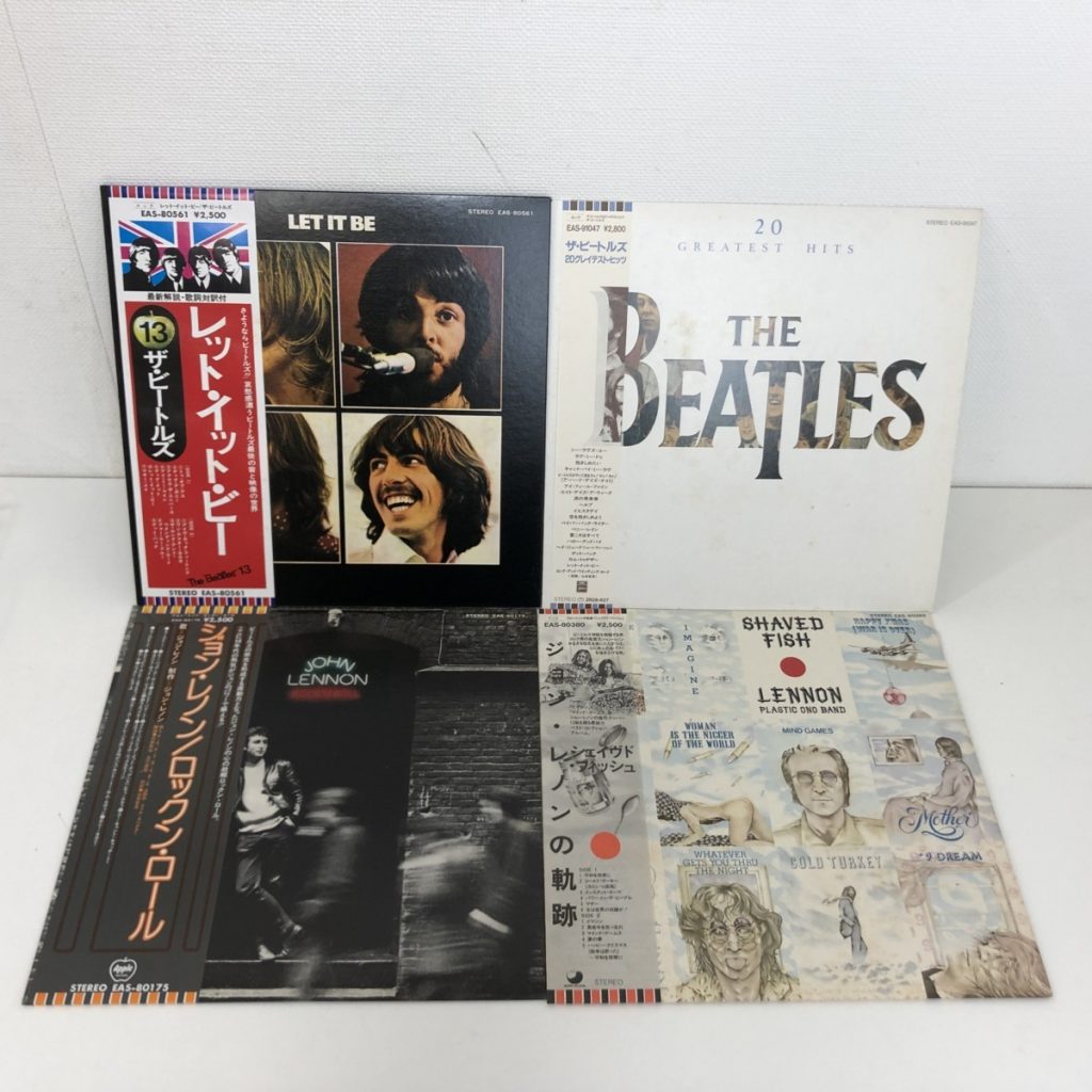 ビートルズ LP 4枚セット - 洋楽