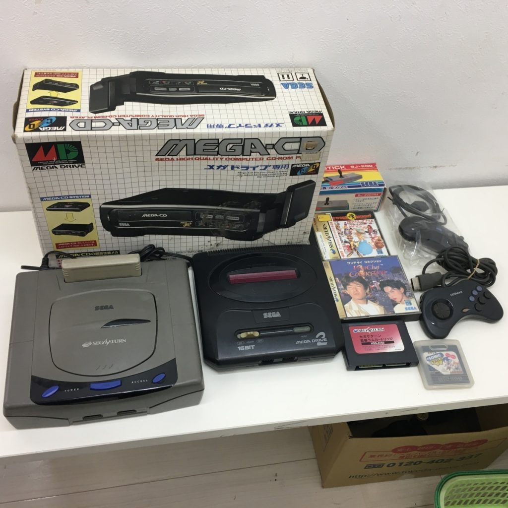 SEGA MEGA-CD MEGA DRIVE2 SEGASATURN ワンチャイコネクション