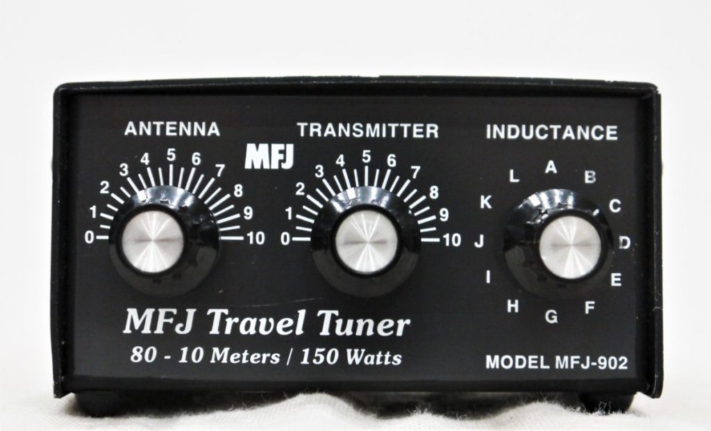 MFJ-902 3.5～30MHz 手のひらサイズの移動用小型ANTチューナー 