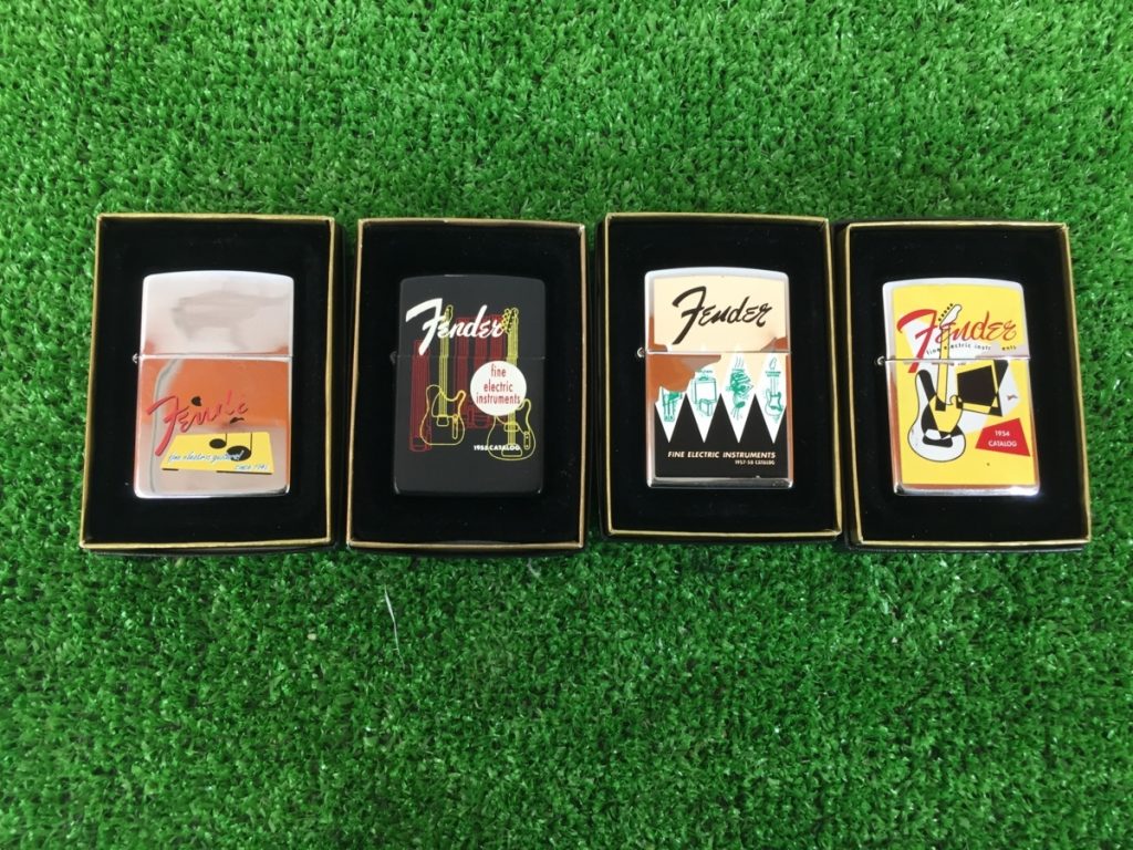 ZIPPO ジッポ Fender フェンダー 4点セットのお買取をさせていただきました。 | 出張買取なら錬金堂