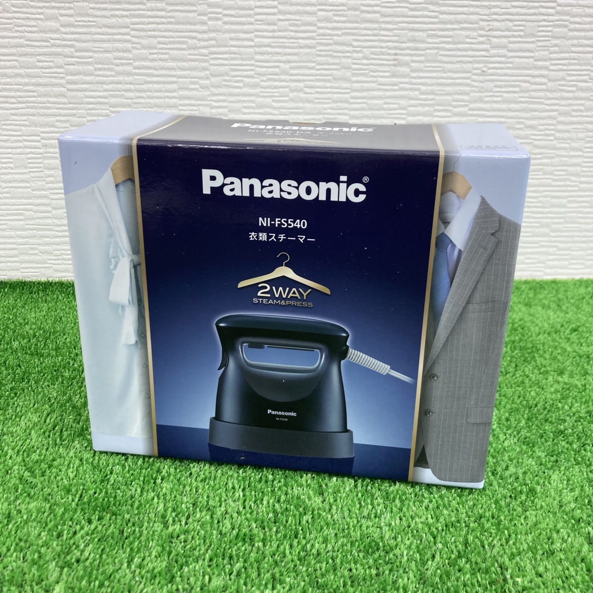 Panasonic 衣類スチーマー ダークブルー NI-FS540-DA パナソニック NI