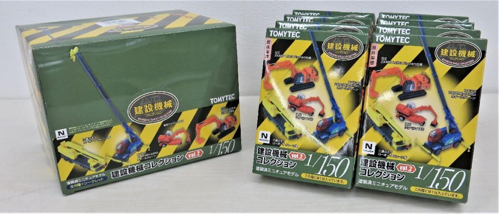 品質は非常に良い トミーテック TOMYTEC 建設機械コレクション Vol.1