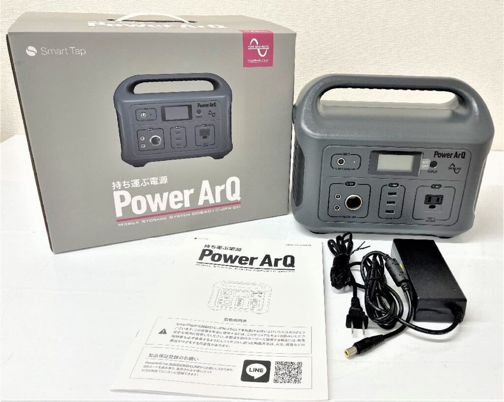 PowerArQ ポータブル電源 626Wh Smart Tap 発電機・ポータブル電源