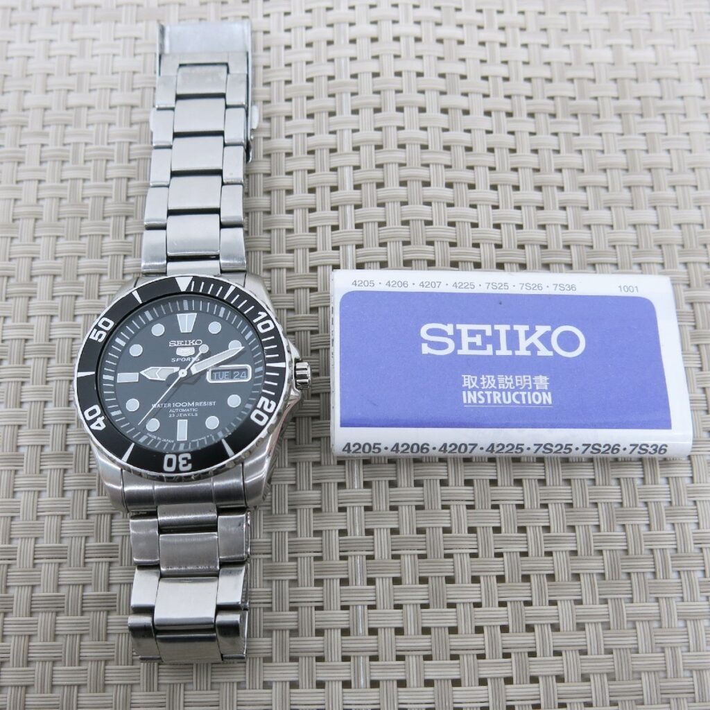 腕時計 SEIKO セイコー 5 SPORTS ファイブスポーツ 7S36-03C0 AT 自動