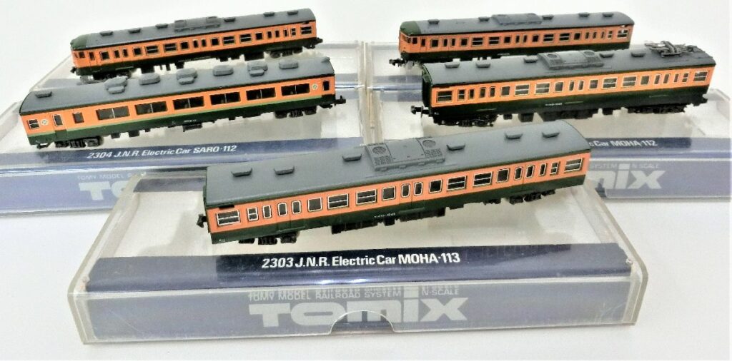 TOMIX 2301 国鉄電車 クハ111形 2302 モハ112形 動力車 2303 モハ113形