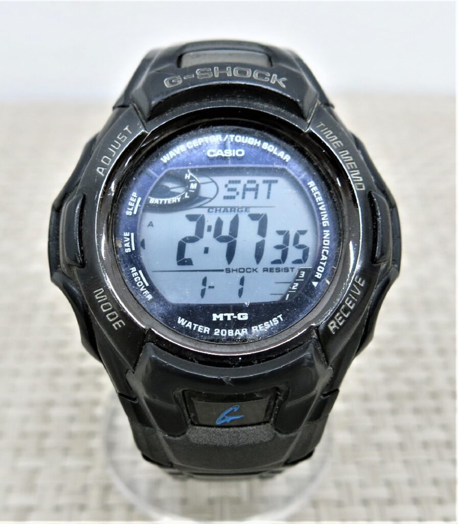CASIO G-SHOCK カシオ ジーショック 電波ソーラー BLACK FORCE MTG-910DJ デジタル 腕時計  時計のお買取をさせていただきました。 | 出張買取なら錬金堂