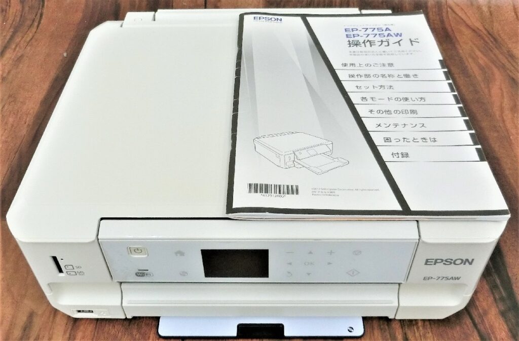 PC/タブレットEPSONプリンタ　EP-775AW （ジャンク品）