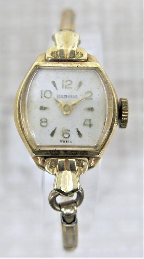 BENRUS ベンラス 14K 刻印有り 手巻き腕時計 レディース腕時計のお買取