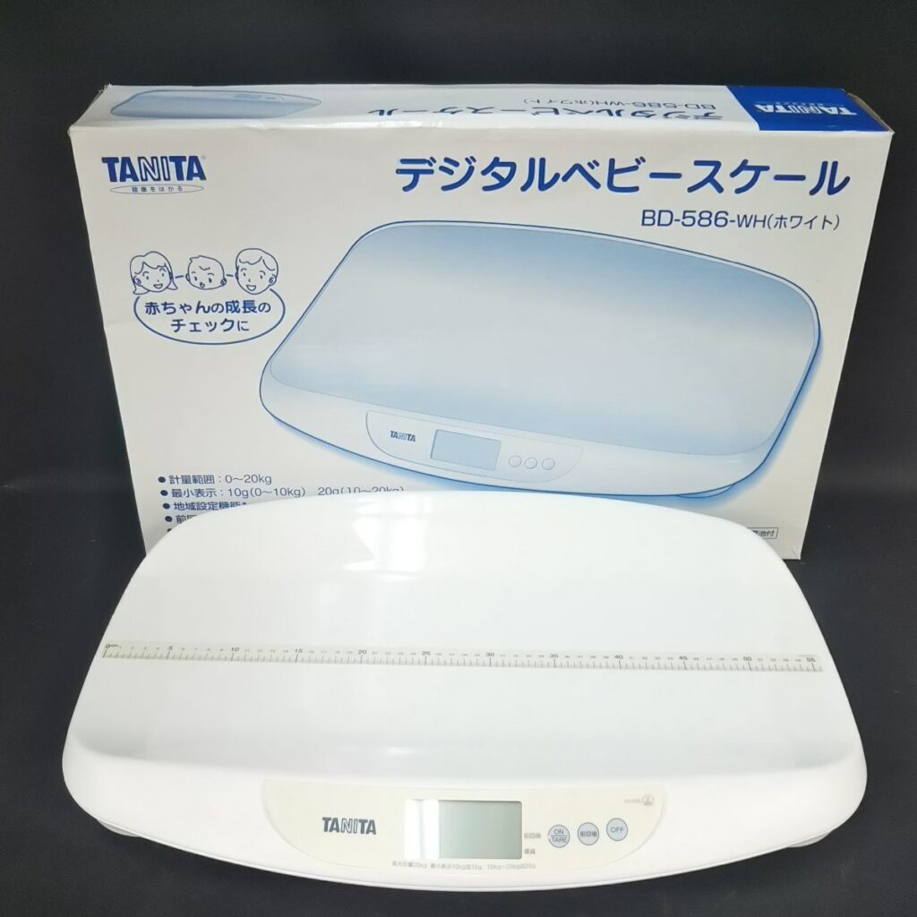 洗浄/衛生用品タニタTANITA ベビースケール 体重計 BD-586 - ベビー 