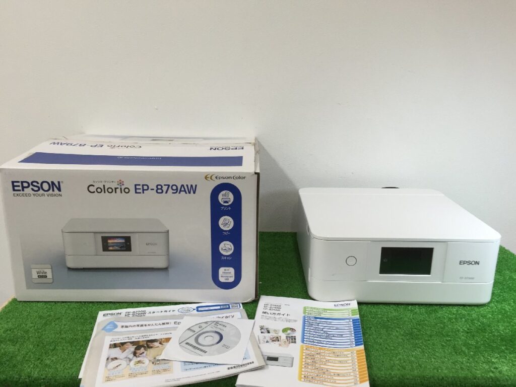 EPSON EP-879AW プリンター インクジェット 複合機のお買取をさせて