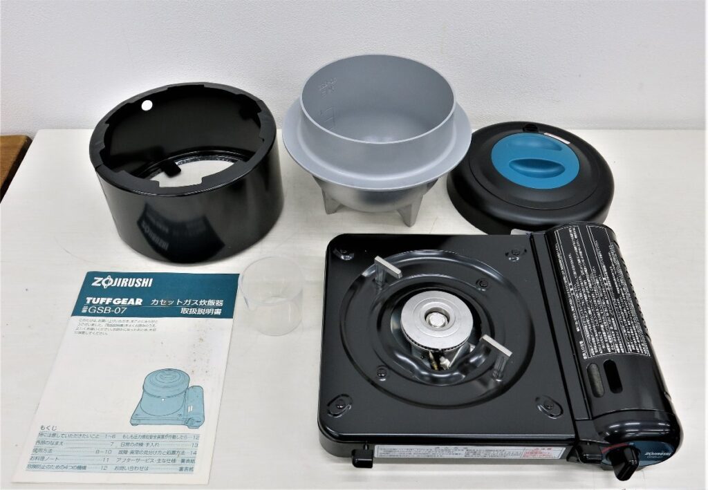 象印 TUFF GEAR カセットガス 炊飯器 GSB-07 - 調理器具