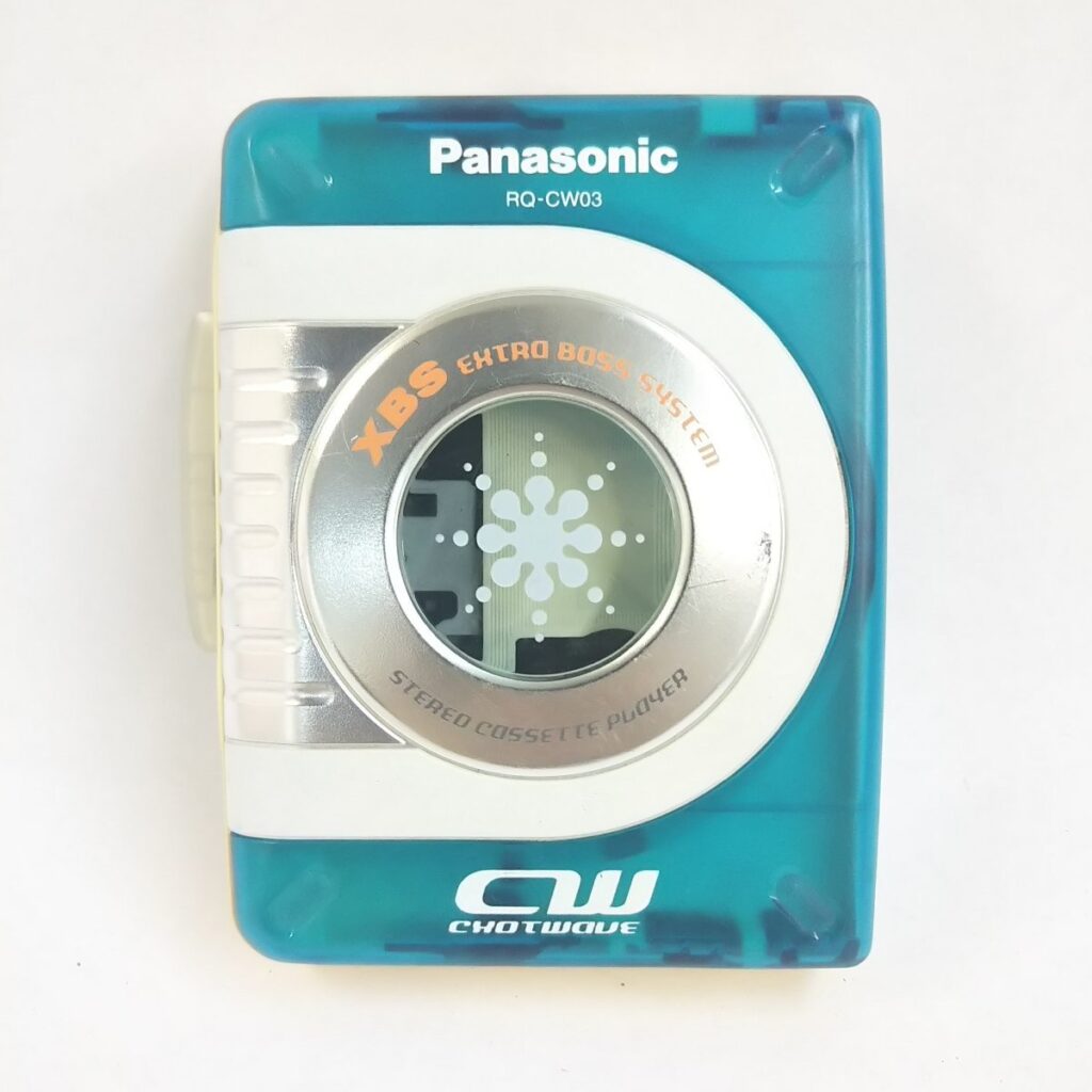 Panasonic パナソニック ポータブルカセットプレーヤー RQ-CW03 ブルー 