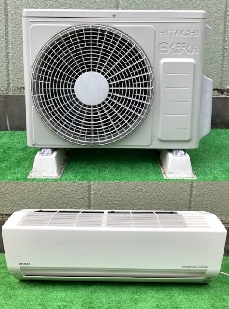 エアコン 2021年製 日立HITACHI白くまくんRAC-KD22L - 冷暖房/空調