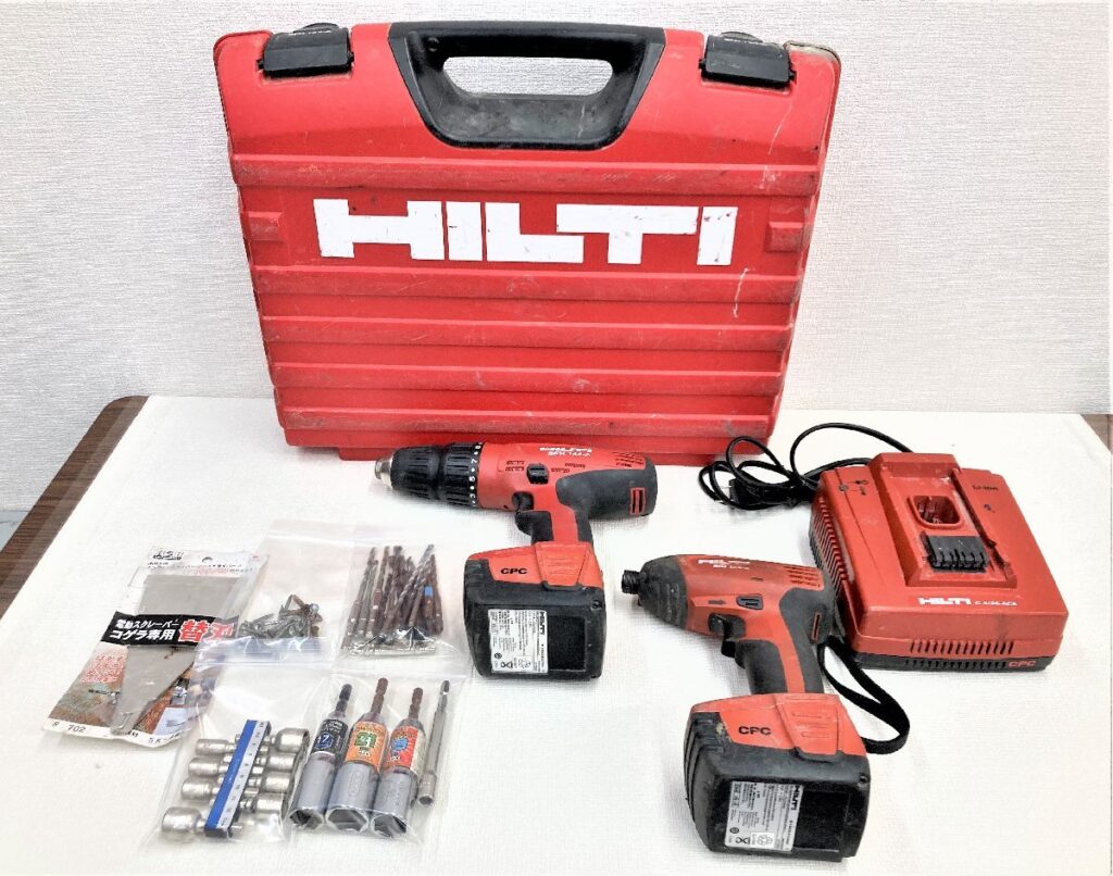 HILTI 14.4V充電ドリルドライバー インパクトドライバーセット SFH144