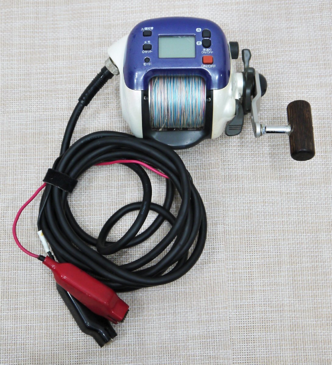 シマノ電動リール（3000EV）動作良好！ 気持ち良い