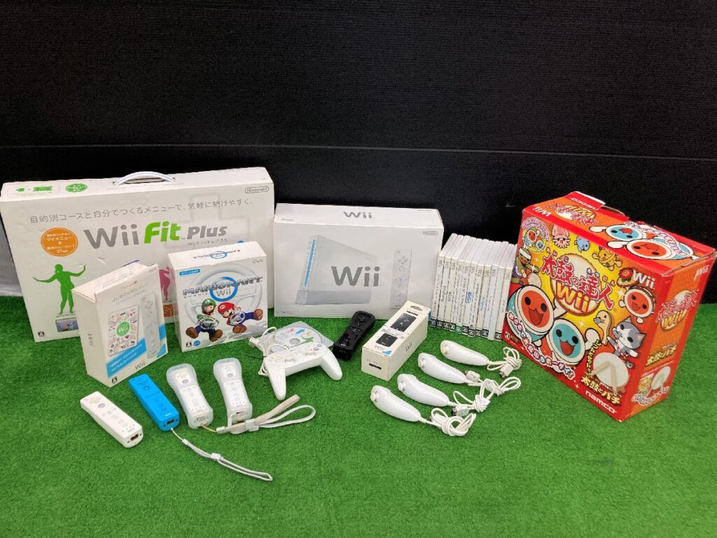 wi本体・wii フィット・ゲーム12個セット-