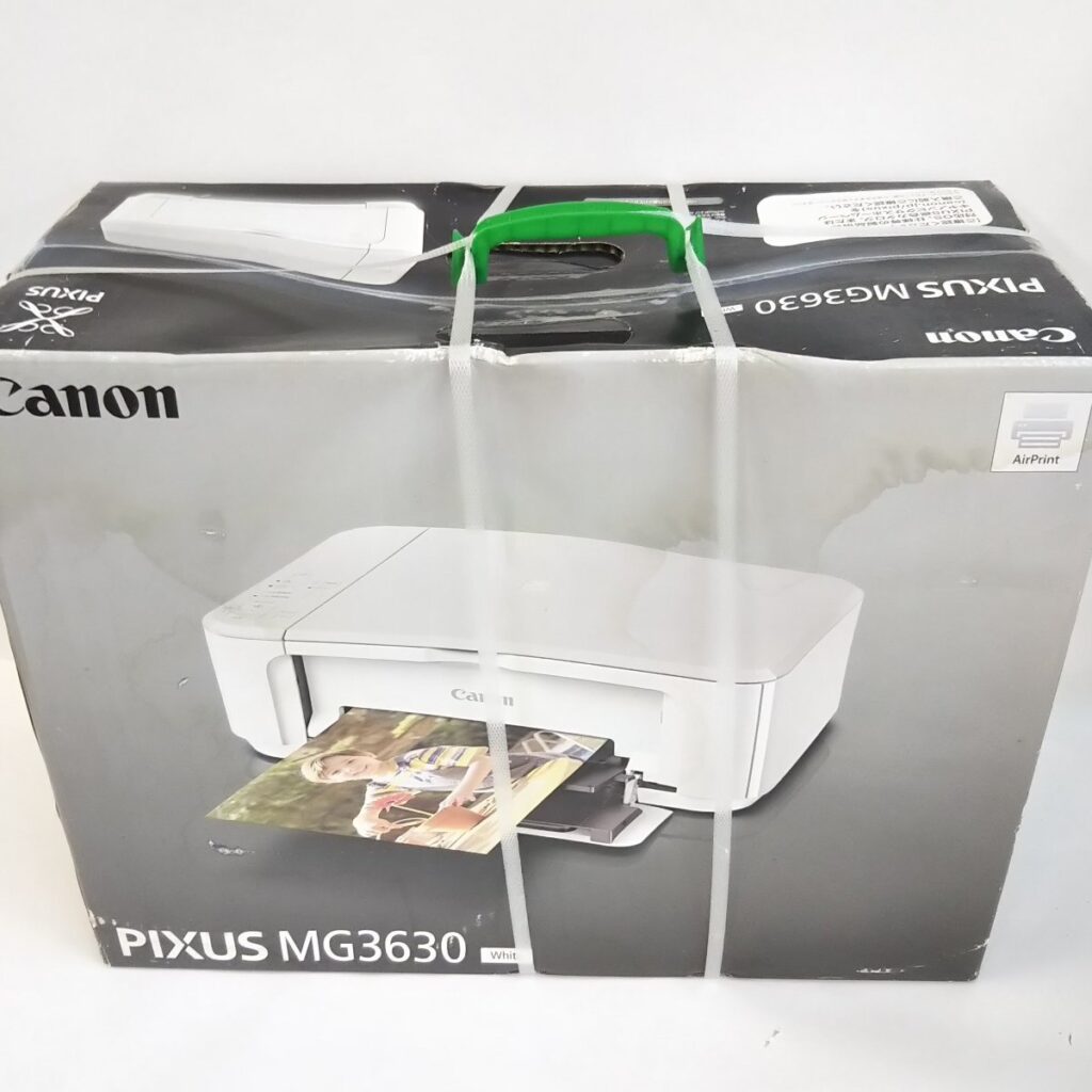 未開封 Canon PIXUS ピクサス MG3630 インクジェットプリンター ホワイト 現状品のお買取をさせていただきました。 |  出張買取なら錬金堂