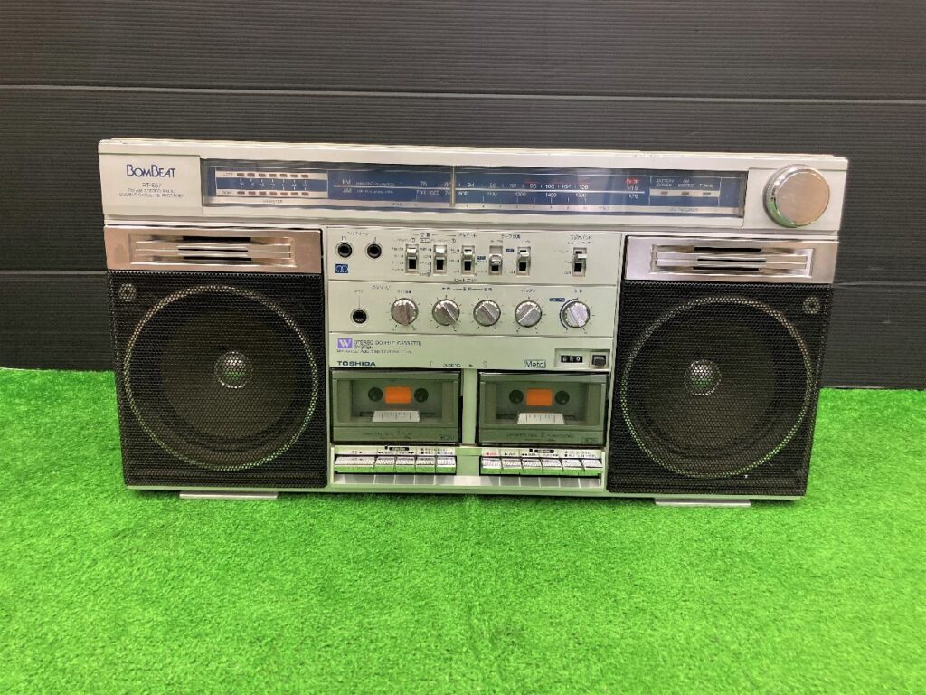 東芝 TOSHIBA BOMBEAT RT-S87 Wラジカセ ラジオカセットレコーダー