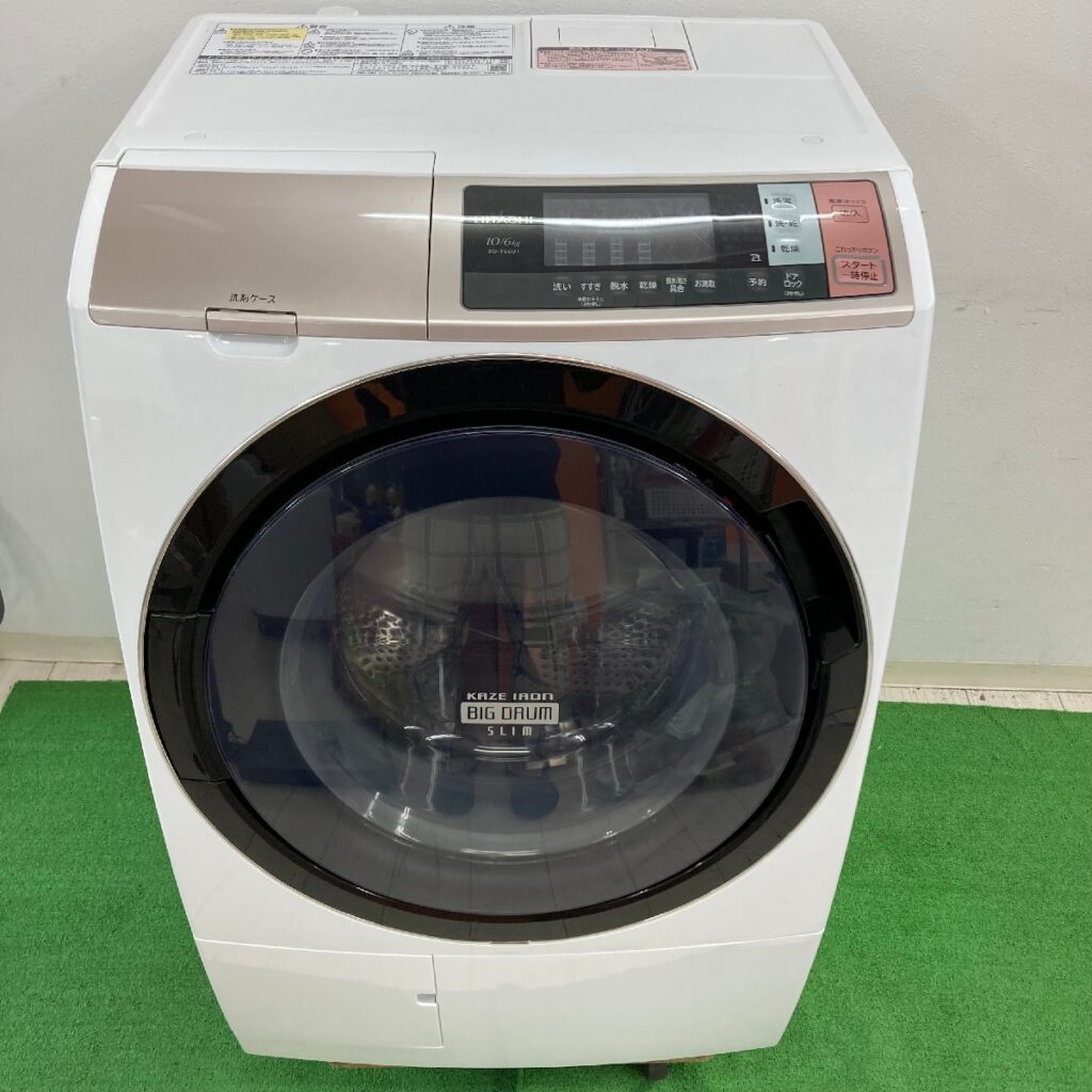 日立 ドラム式洗濯乾燥機 BD-S8700L 10kg.6kg 2015年製2015年製容量