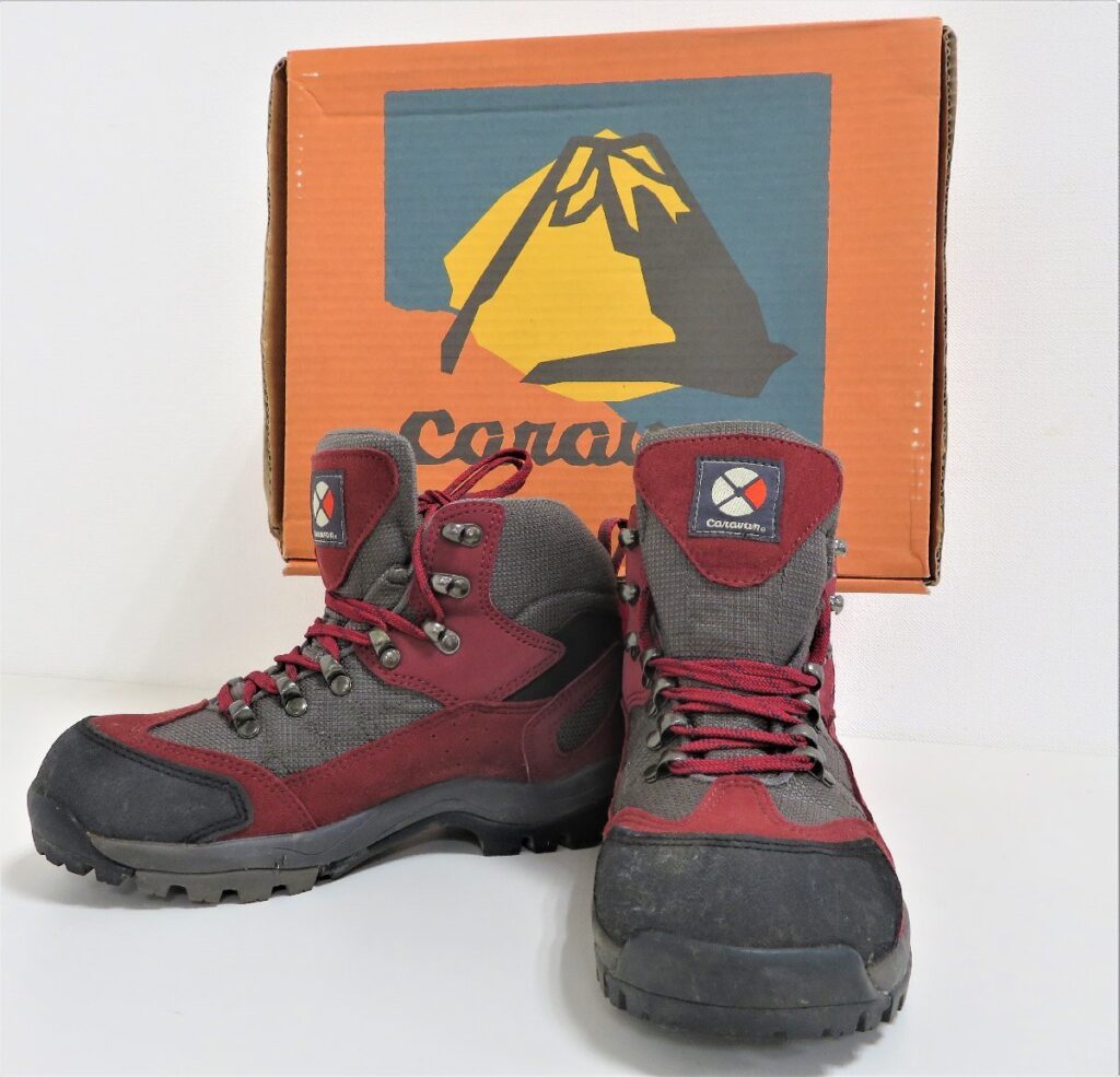 CARAVAN　キャラバン GORE-TEX　ゴアテックス トレッキングシューズ 　C-1　24.0cmEEE　ボルドー